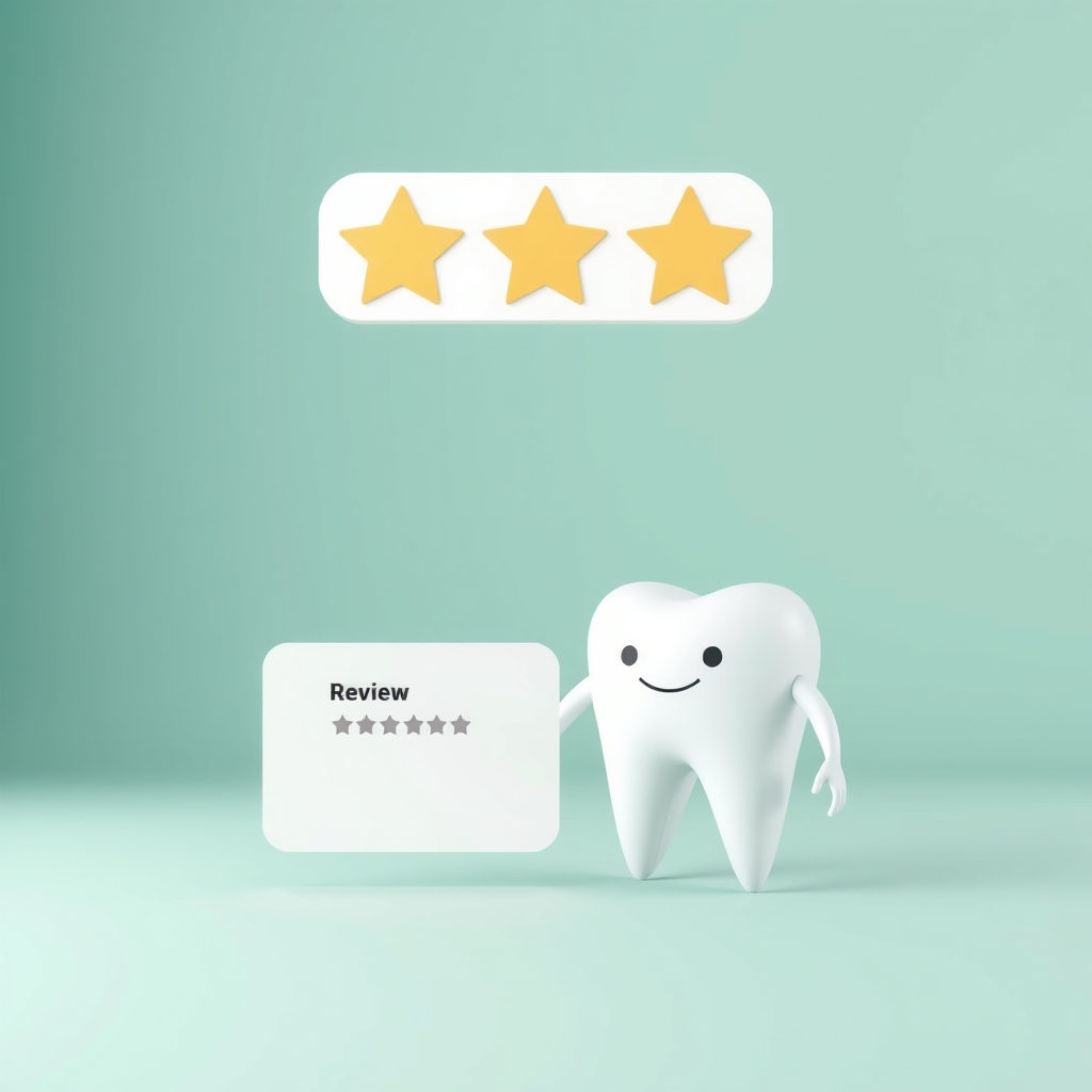 Illustration: How to Get More Google Reviews for Your Dental Clinic in India