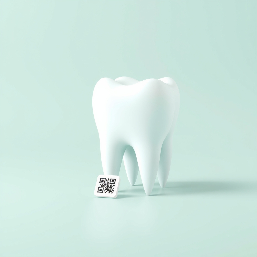 Illustration: Using QR Codes to Get More Reviews, Bookings and Payments at Your Dental Clinic