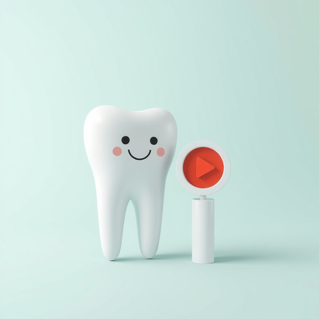 Illustration: How Indian Dental Clinics Can Use YouTube to Build Authority and Attract Patients